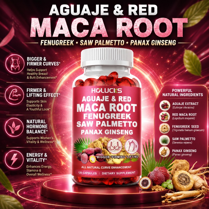 Valerian Root Capsule - Natural Aguaje + Fenugreek Capsules, Support