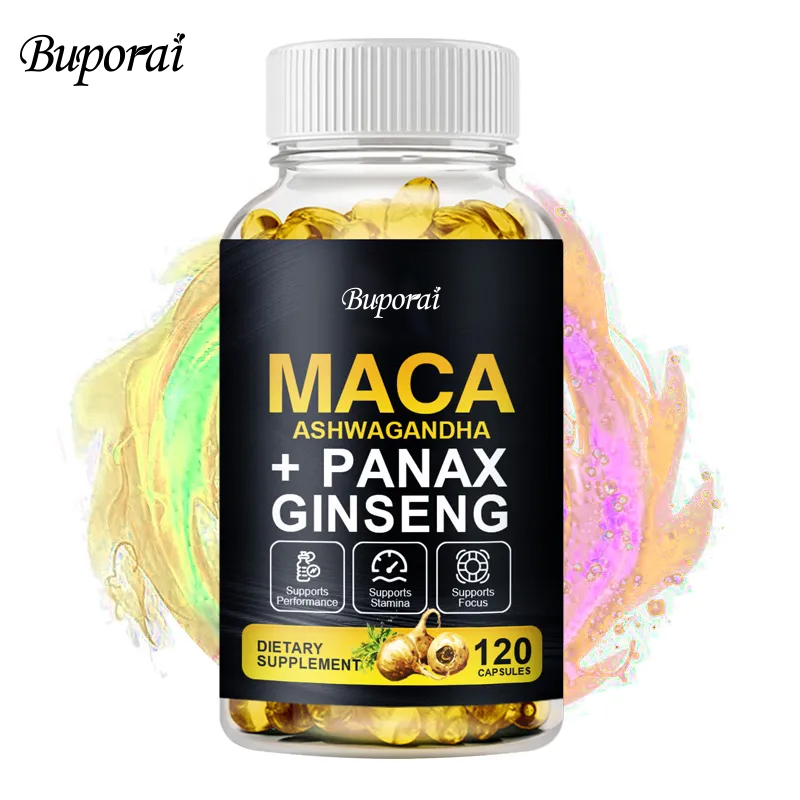 Valerian Root Capsule - Maca Root Capsules for Muscle, Endurance,