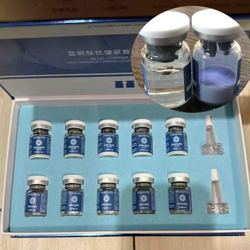 Valerian Root Capsule - 0.25 mm Microneedle GHK-Cu Blue Copper