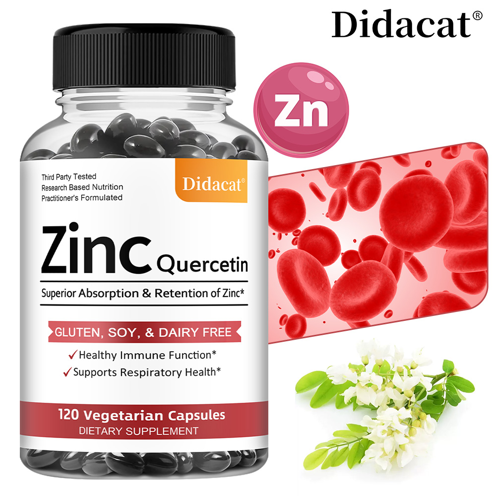 Quercetin & Zinc Vegetarian Ca - огляд і ціна Wellness Quercetin