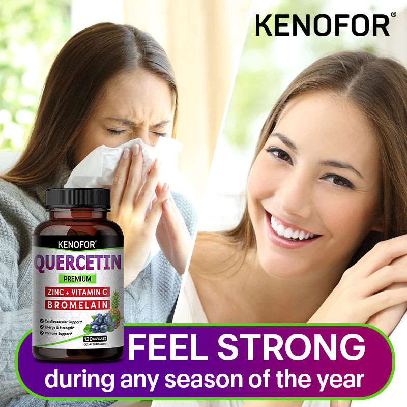 Quercetin Capsules with Bromel - огляд і ціна Wellness Quercetin