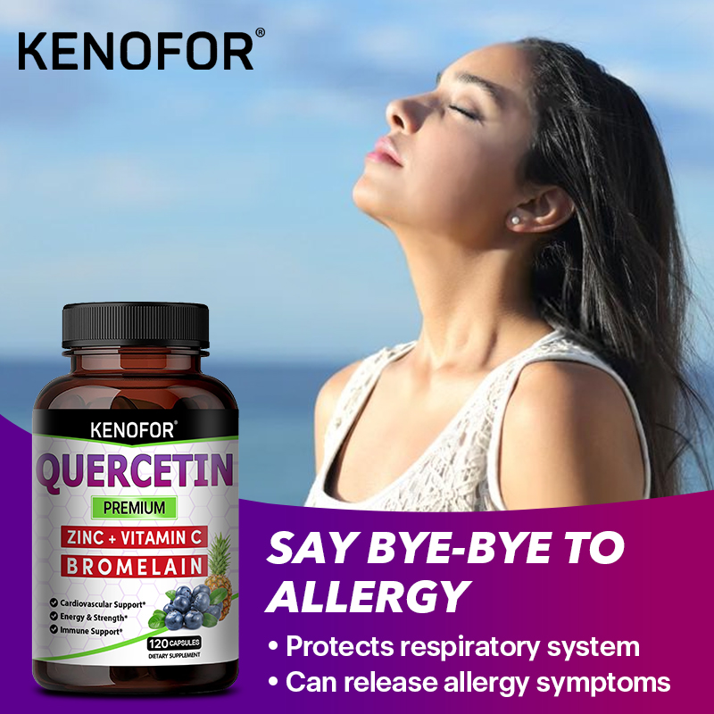 Quercetin Capsules with Bromel - огляд і ціна Wellness Quercetin