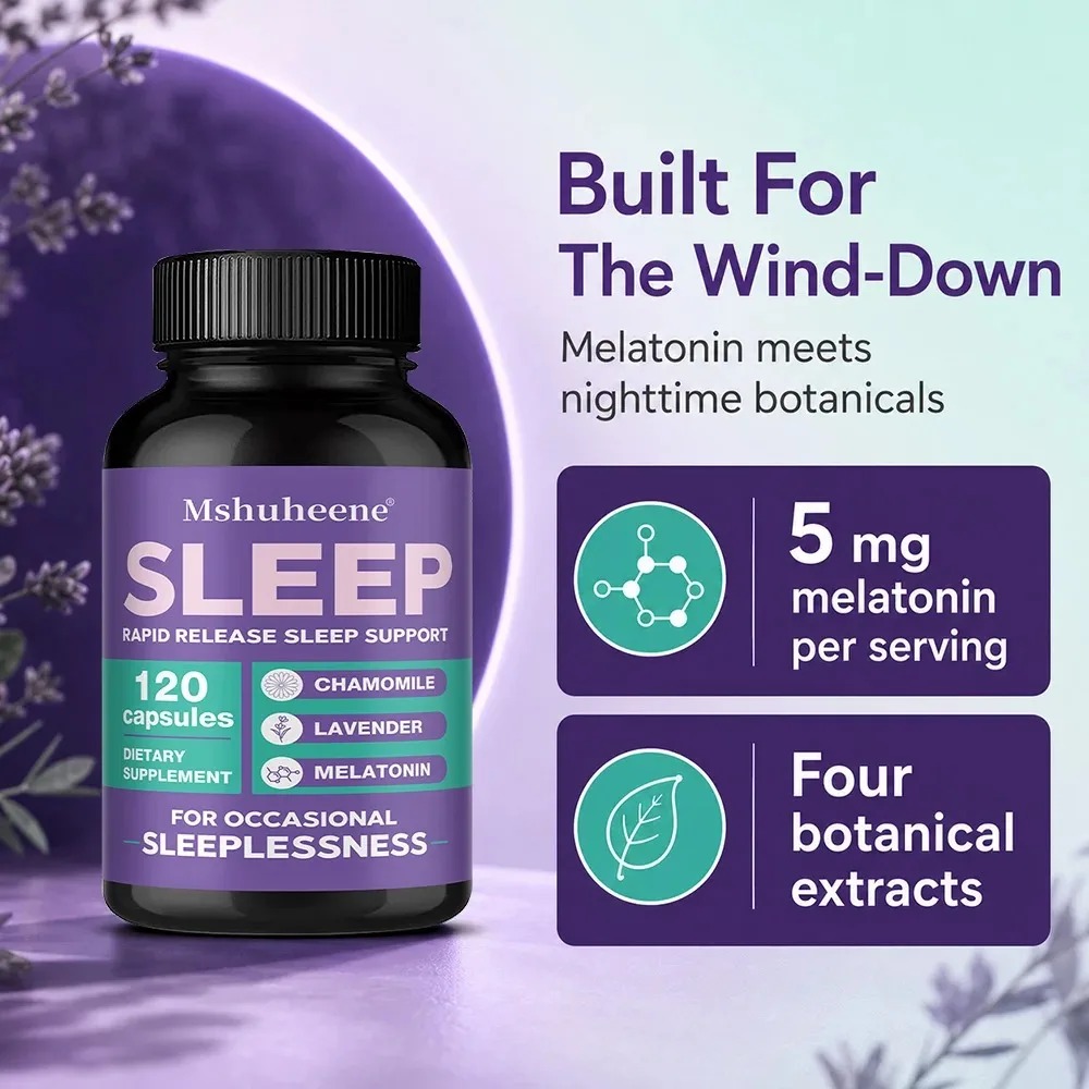 Melatonin 5g + Valerian Root f - огляд і ціна Valerian Root Capsule