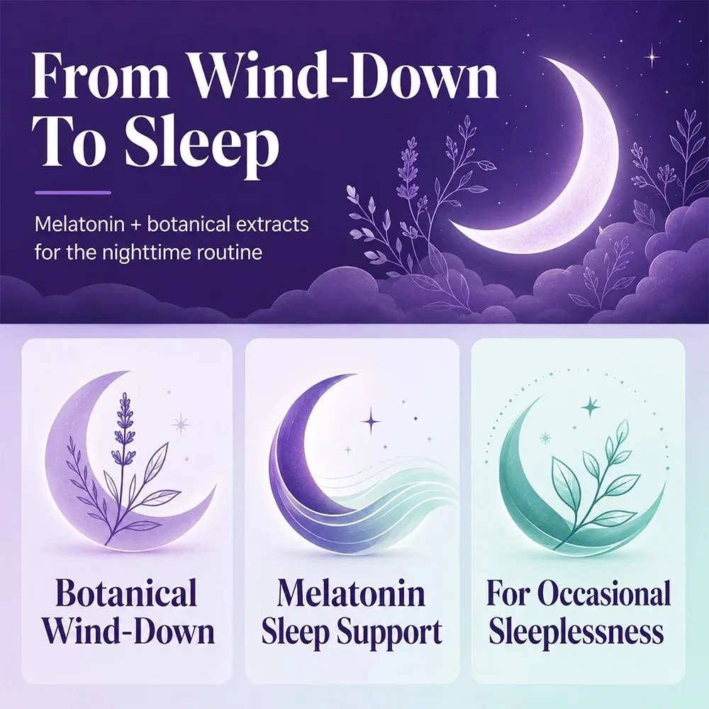 Melatonin 5g + Valerian Root f - огляд і ціна Valerian Root Capsule