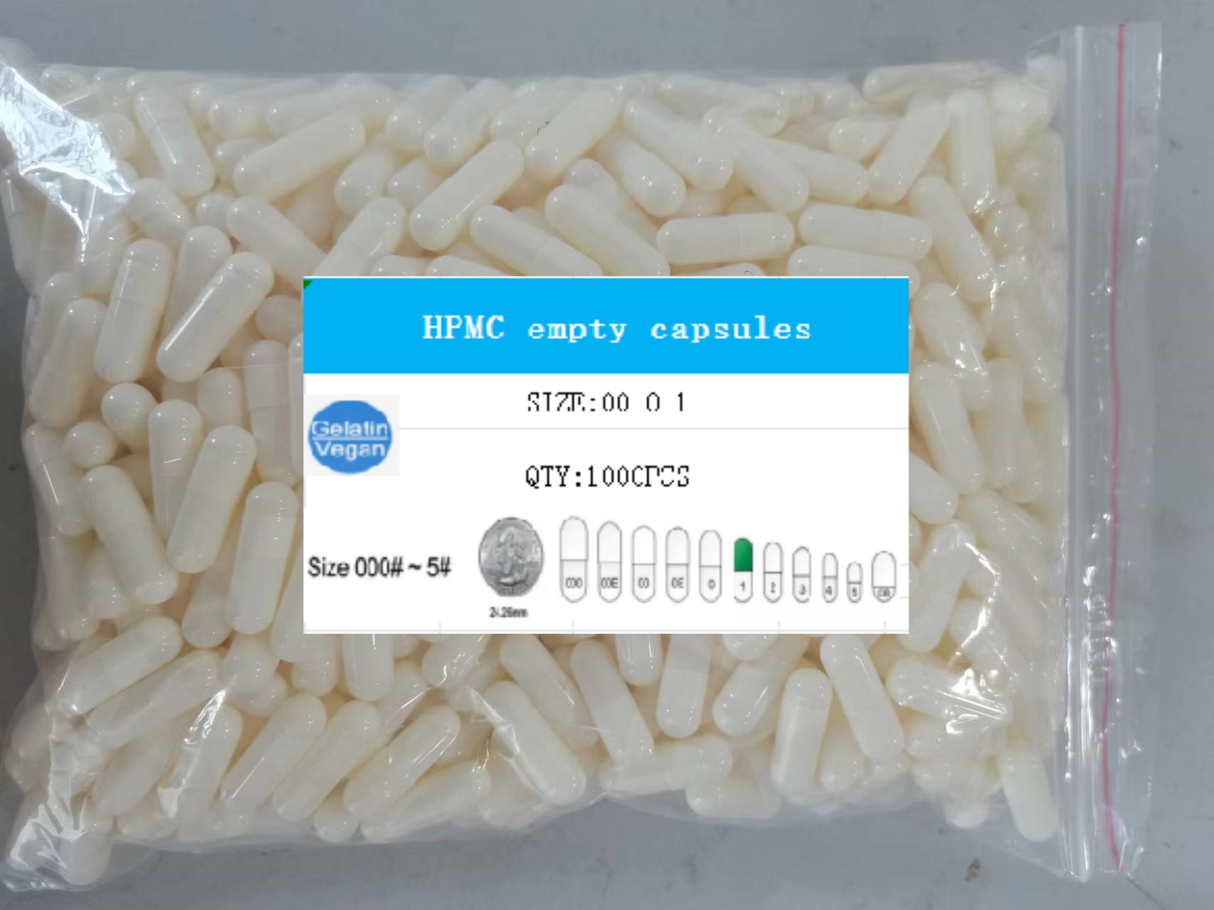 Hollow capsule shell 10000PCS  - огляд і ціна Valerian Root Capsule