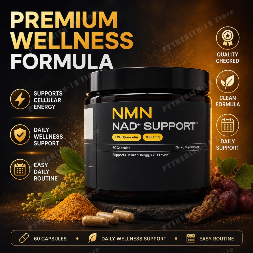 NMN NAD+ Support Capsules 1000 - огляд і ціна Wellness Quercetin