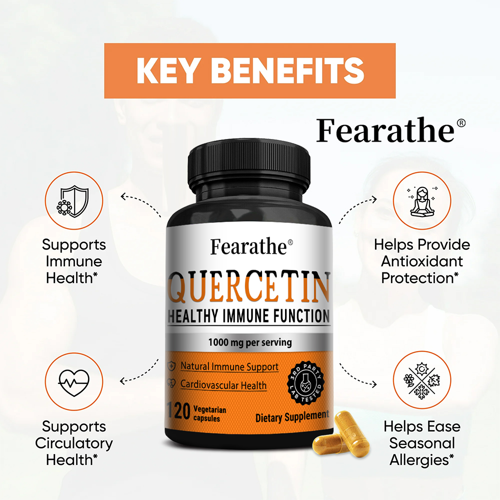 Quercetin Capsules 1000mg , Na - огляд і ціна Wellness Quercetin