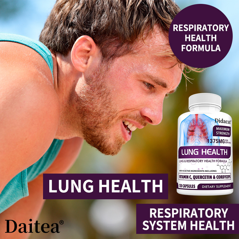Lung Detox & Cleanse Capsules  - огляд і ціна Wellness Quercetin