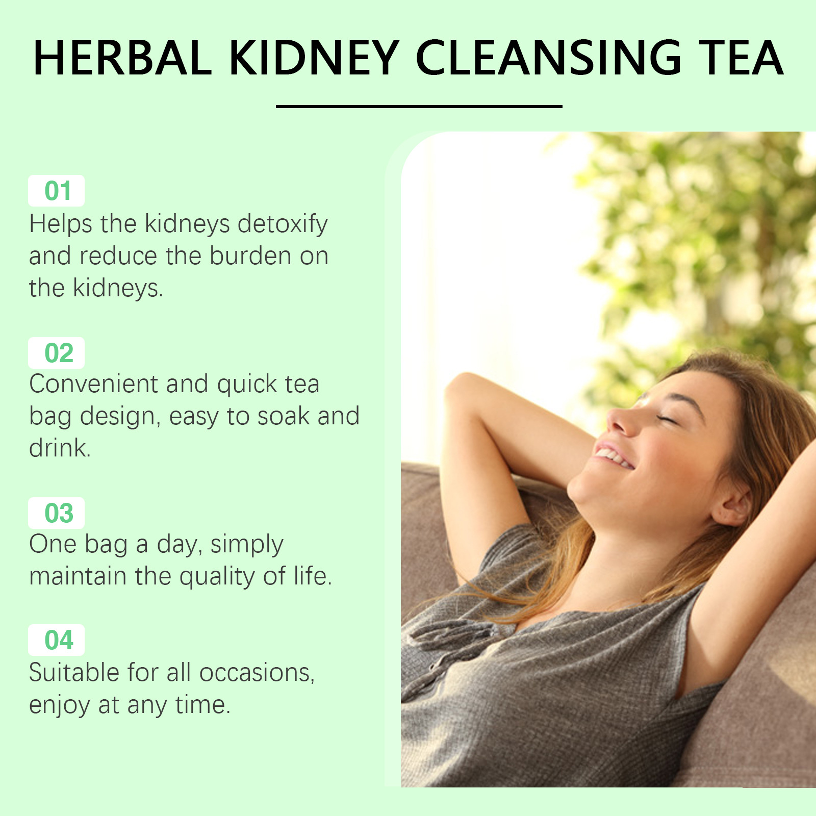 Kidney Cleanse Detox Tea Herba - огляд і ціна Herbal Weight Gain
