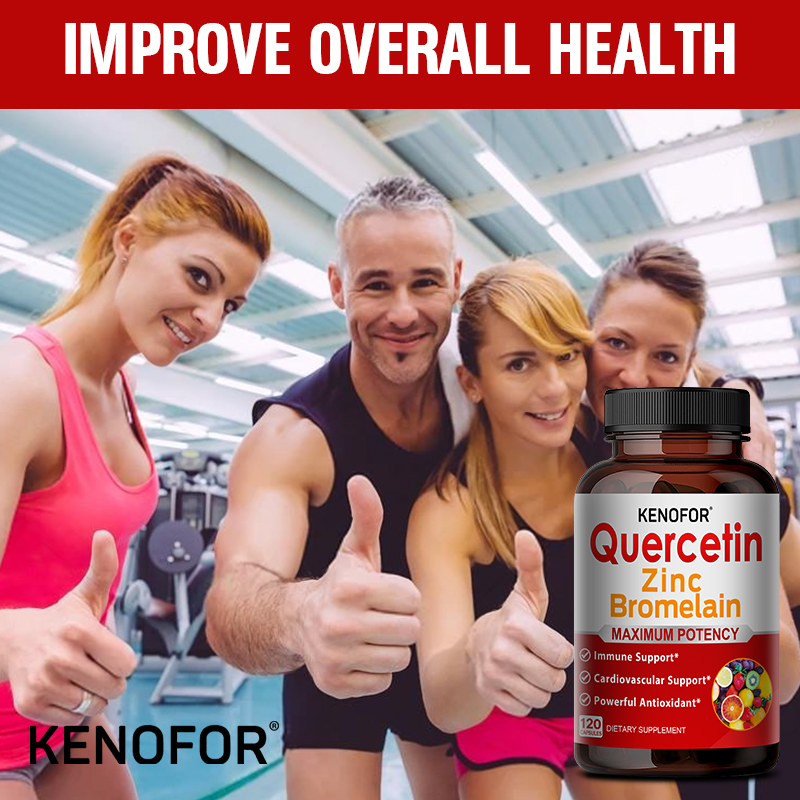 Zinc Quercetin Bromelain Capsu - огляд і ціна Wellness Quercetin