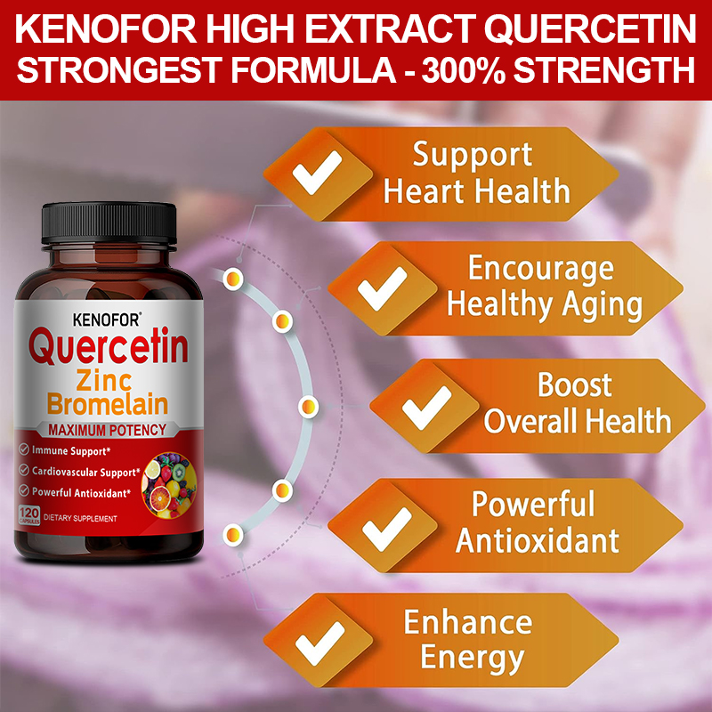 Zinc Quercetin Bromelain Capsu - огляд і ціна Wellness Quercetin