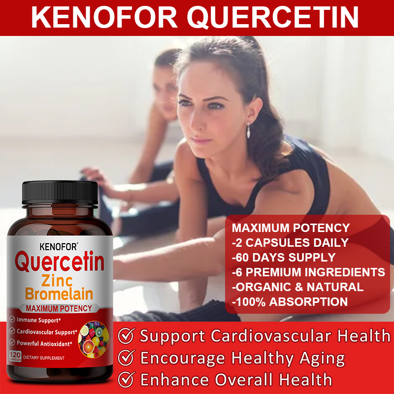 Zinc Quercetin Bromelain Capsu - огляд і ціна Wellness Quercetin