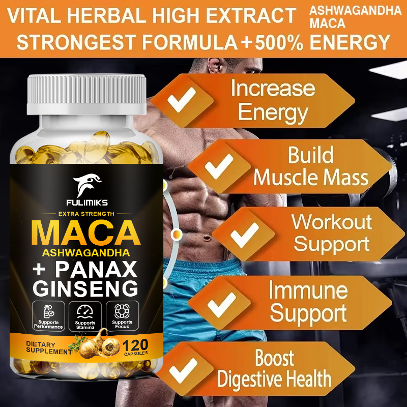 FULIMIKS Premium Maca Root Cap - огляд і ціна Valerian Root Capsule