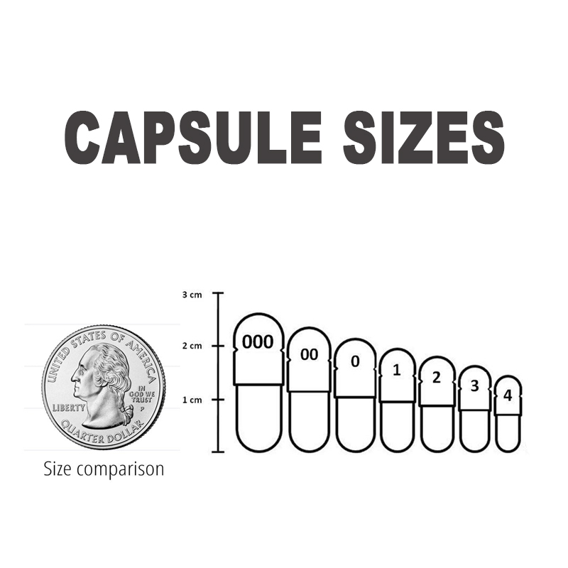 500PCS Vegetarian Empty Pill C - огляд і ціна Valerian Root Capsule