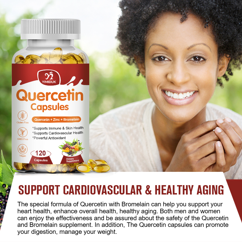 Daily Quercetin Capsules, with - огляд і ціна Wellness Quercetin