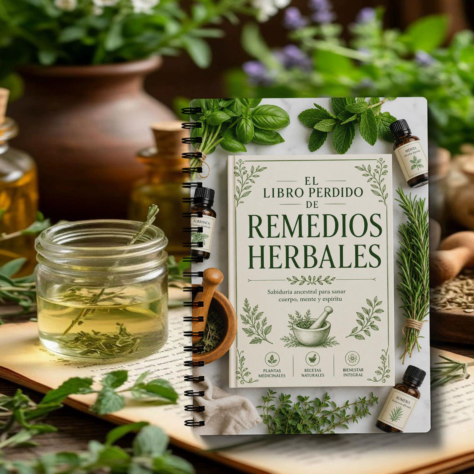 El Libro Perdido Spiral Notebo - огляд і ціна Herbal Wellness Remedy