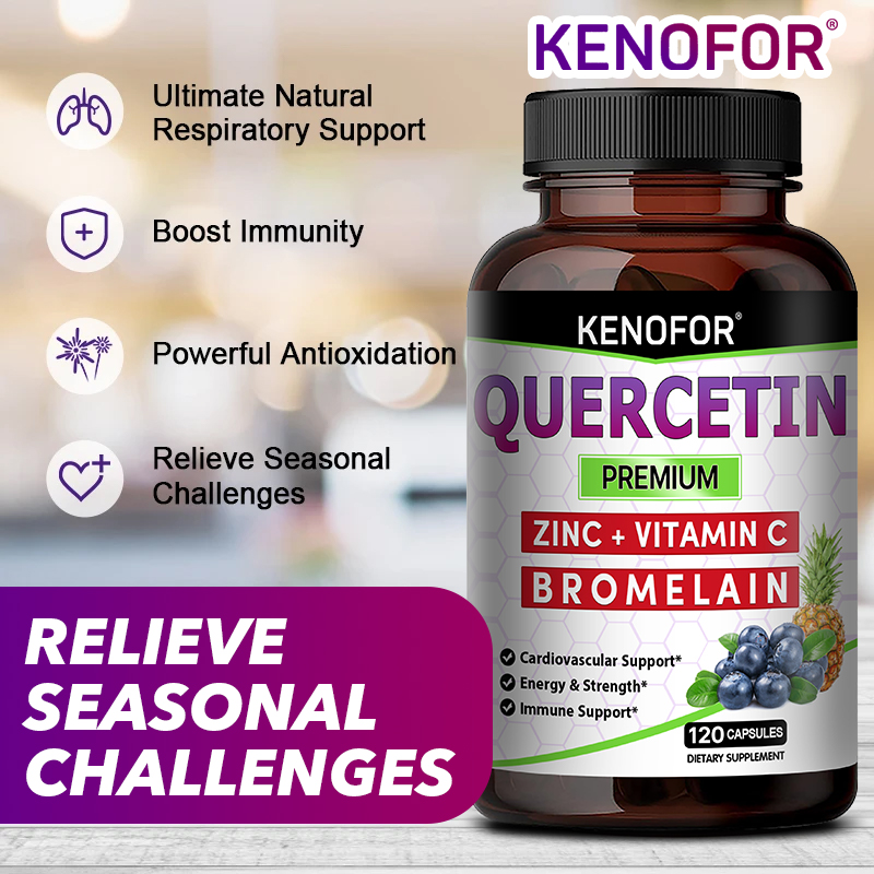 Quercetin Capsules with Bromel - огляд і ціна Wellness Quercetin