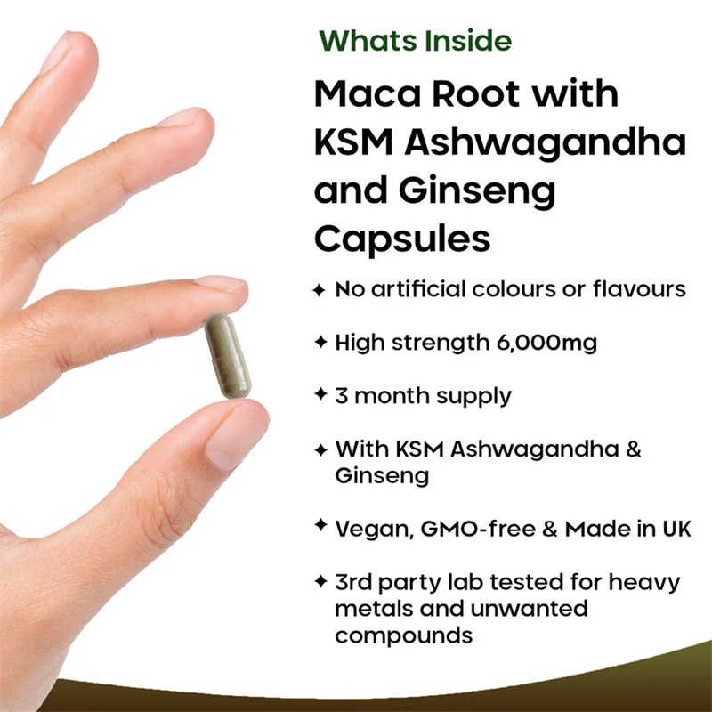 Maca Root Supplement - Improve - огляд і ціна Valerian Root Capsule