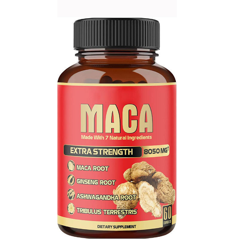 2 Pcs 8050mg Organic Black Mac - огляд і ціна Valerian Root Capsule