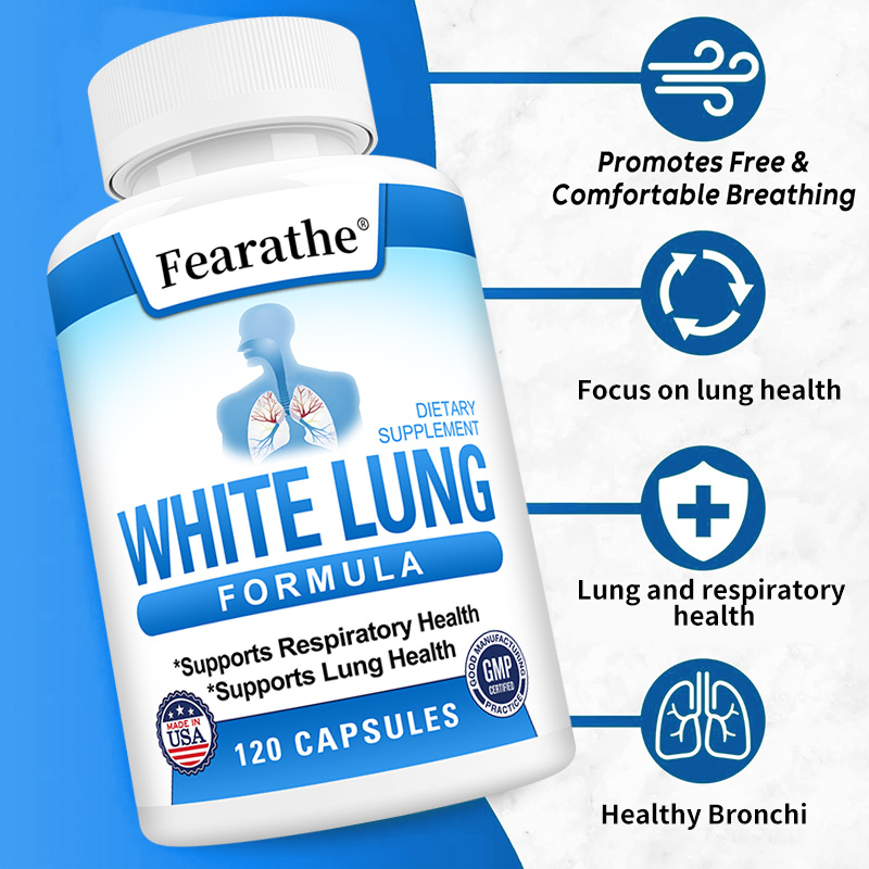 White Lung Support Capsules wi - огляд і ціна Wellness Quercetin