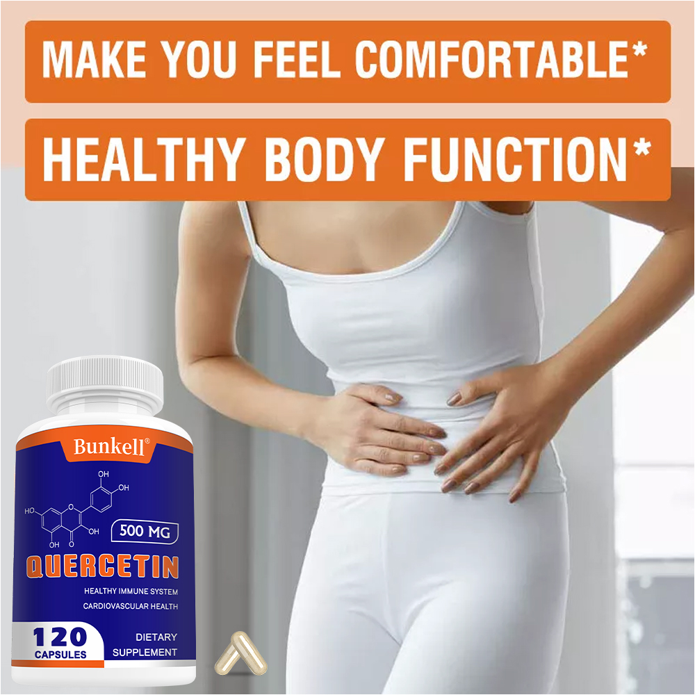 Quercetin 500mg Capsules, Natu - огляд і ціна Wellness Quercetin