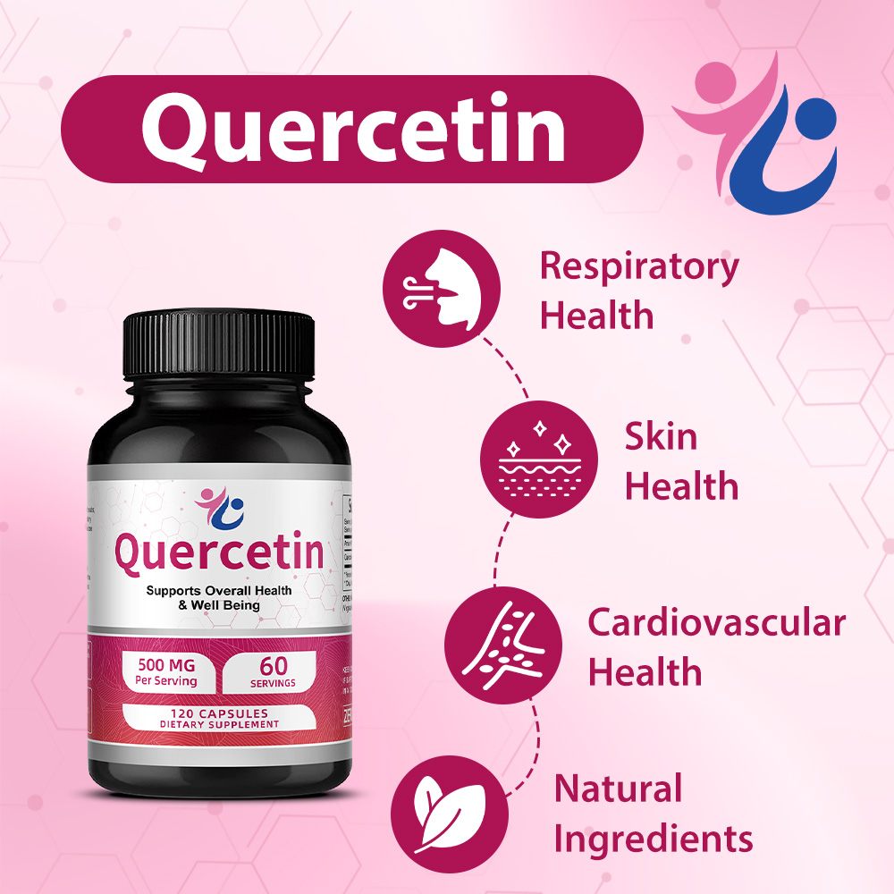 Quercetin 500mg Capsules, Anti - огляд і ціна Wellness Quercetin