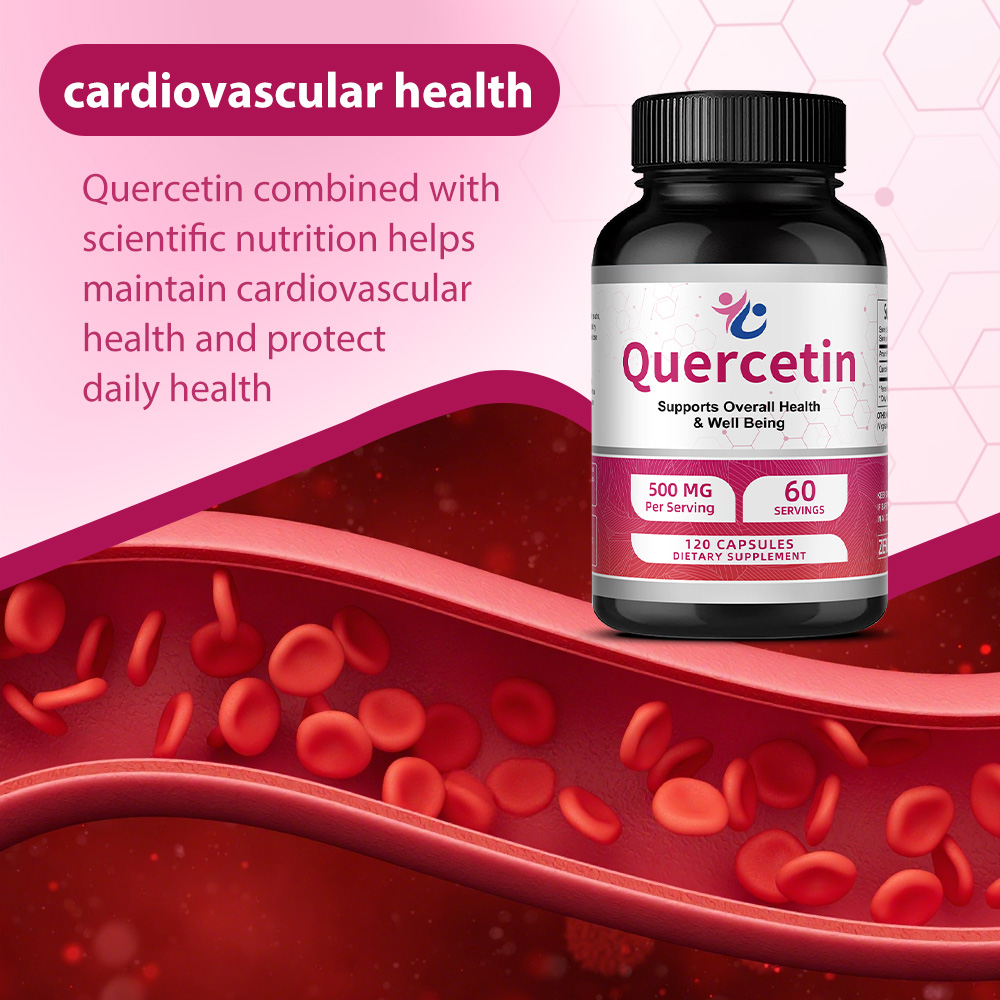 Quercetin 500mg Capsules, Anti - огляд і ціна Wellness Quercetin