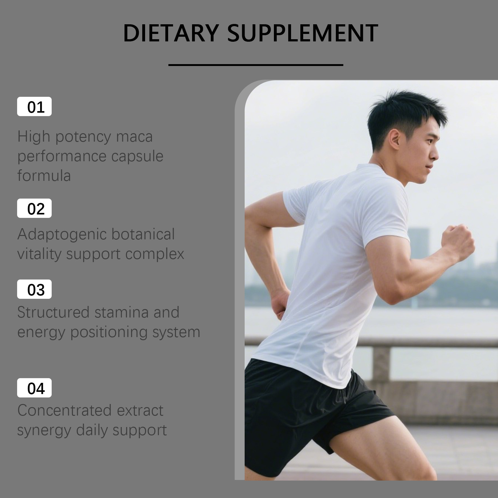 Maca Root & Panax Ginseng Caps - огляд і ціна Valerian Root Capsule